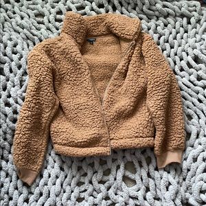 Brown teddy bear jacket